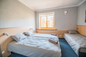 Фото номера Трехместный номер с общей ванной комнатой Хостелы Hostel Sili г. Mežciems 4