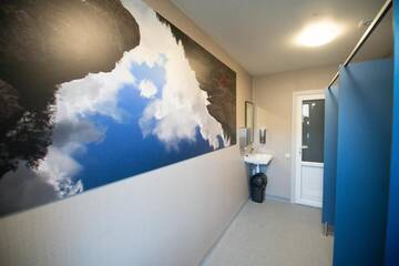 Фото номера Одноместный номер с общим душем и туалетом Хостелы Hostel Sili г. Mežciems 3